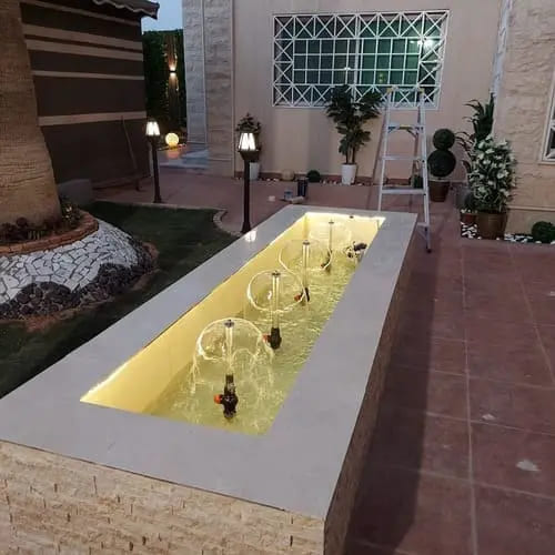نافورة داخلية جاهزة - استعراض أمثلة لتصاميم نوافير داخلية جاهزة